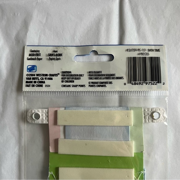 NWT Paper Bliss Bath Time Dimensional Stickers - Picture 5 of 5